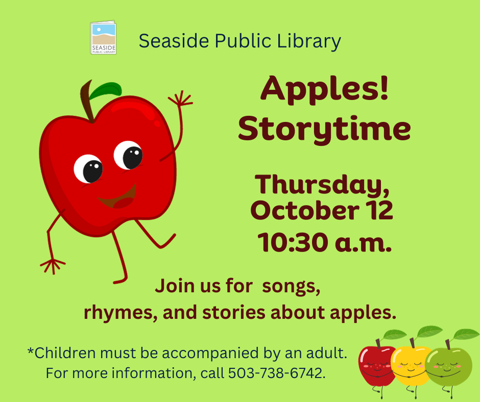 Storytime October 12th 2023 Apples!